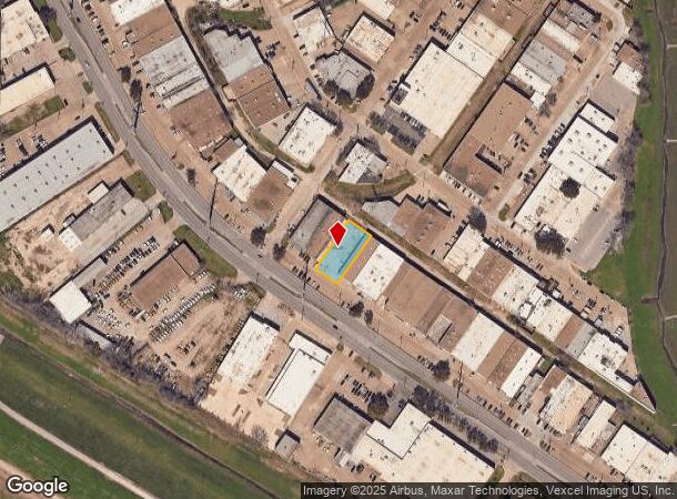 2460 Irving Blvd, Dallas, TX Parcel Map