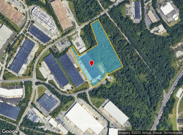 8220 Patuxent Range Rd, Jessup, MD Parcel Map