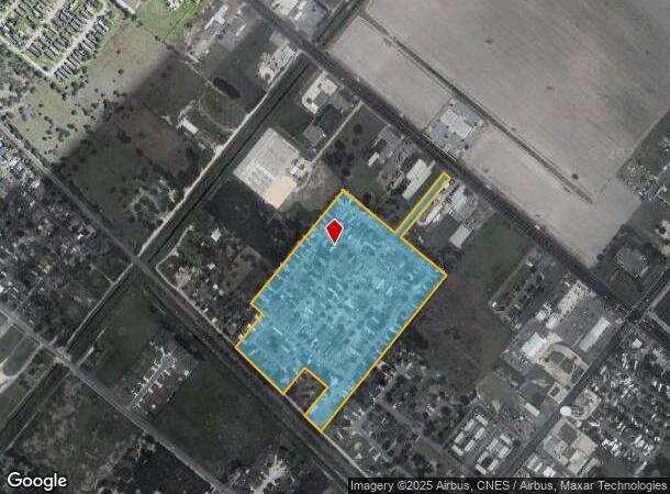  1615 W Us Highway 77, San Benito, TX Parcel Map