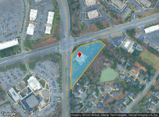  7825 Ballantyne Commons Pkwy, Charlotte, NC Parcel Map