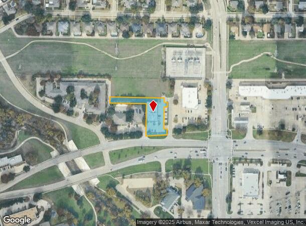  2105 W Spring Creek Pkwy, Plano, TX Parcel Map