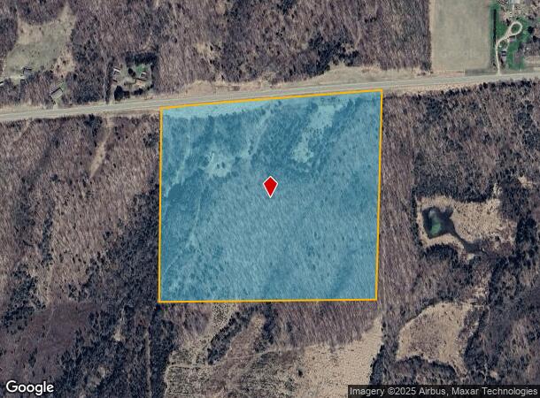 11369 County Road B, Crandon, WI Parcel Map