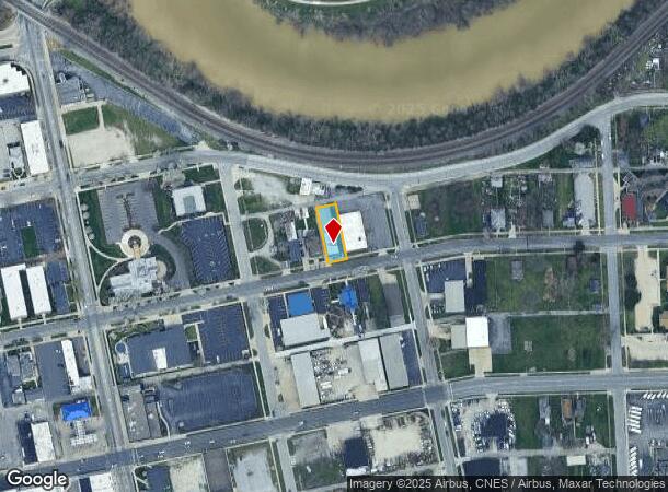  621 E Wayne St, Fort Wayne, IN Parcel Map