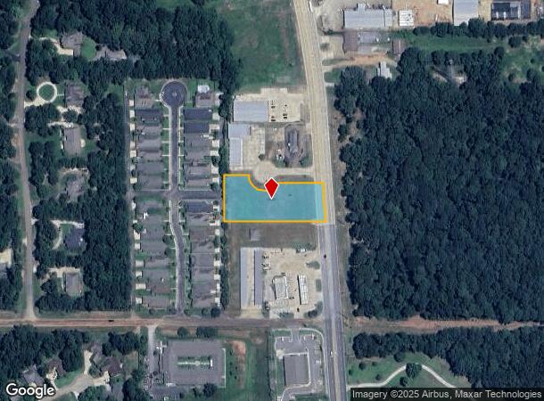 Monticello Dr, Ruston, LA Parcel Map