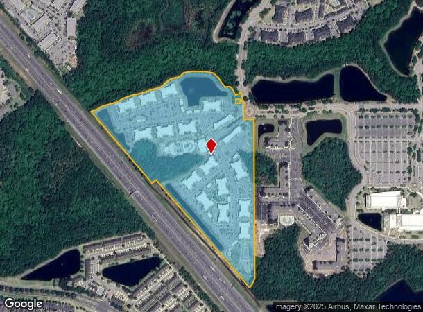  13800 Egrets Nest Dr, Jacksonville, FL Parcel Map