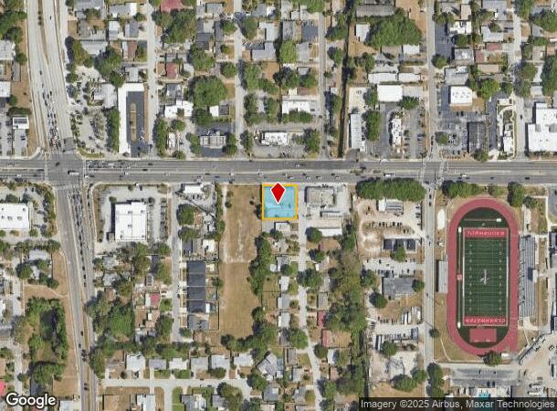  1865 Gulf To Bay Blvd, Clearwater, FL Parcel Map