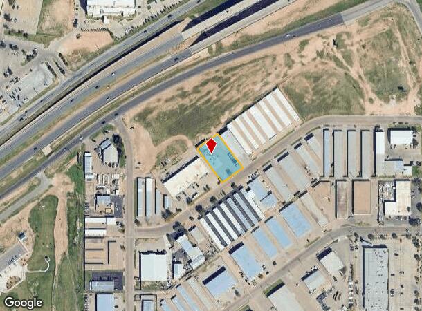 5840 49Th St, Lubbock, TX Parcel Map