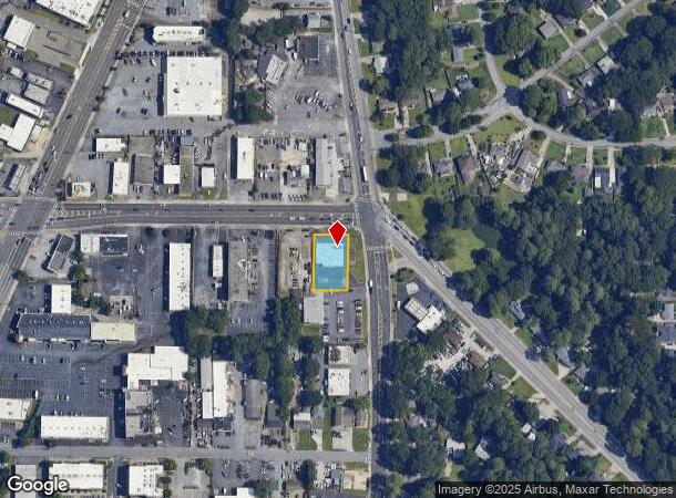 2511 Chamblee Tucker Rd, Atlanta, GA Parcel Map