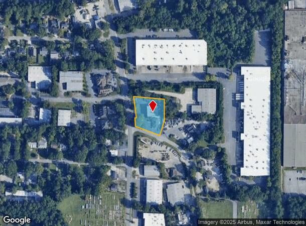 3669 N Peachtree Rd, Atlanta, GA Parcel Map