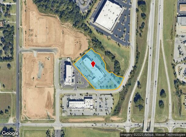  1521 W 80Th St, Tulsa, OK Parcel Map