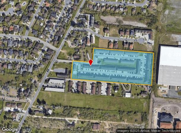  2644 Old Port Isabel Rd, Brownsville, TX Parcel Map