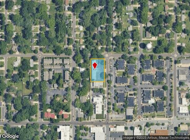  7806 Foster St, Overland Park, KS Parcel Map