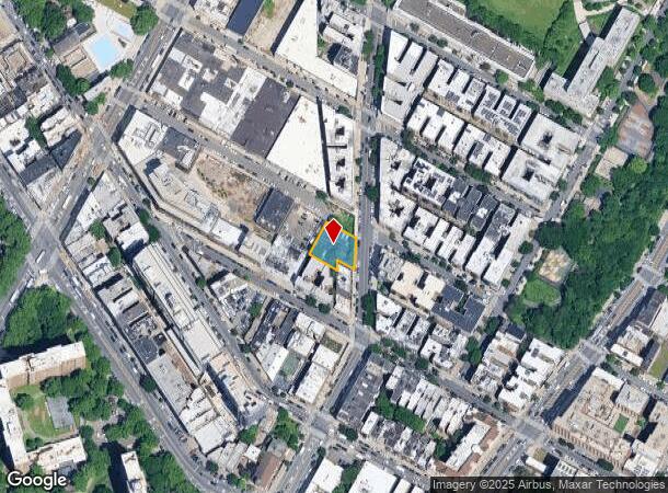 16 Convent Ave, New York, NY Parcel Map