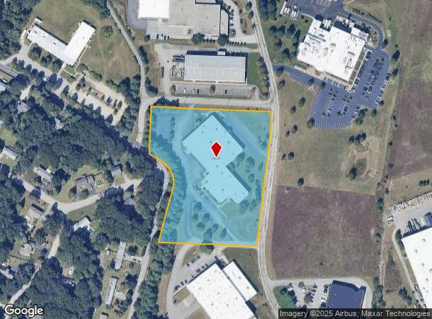  135 Circuit Dr, North Kingstown, RI Parcel Map