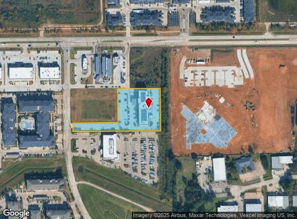 21606 Spring Plaza Dr, Spring, TX Parcel Map