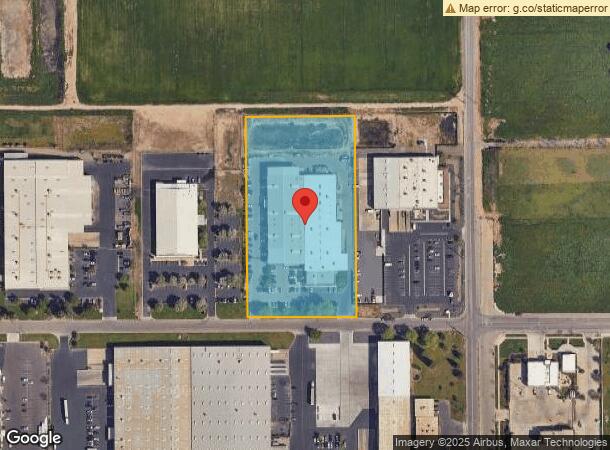  7020 W Sunnyview Ave, Visalia, CA Parcel Map