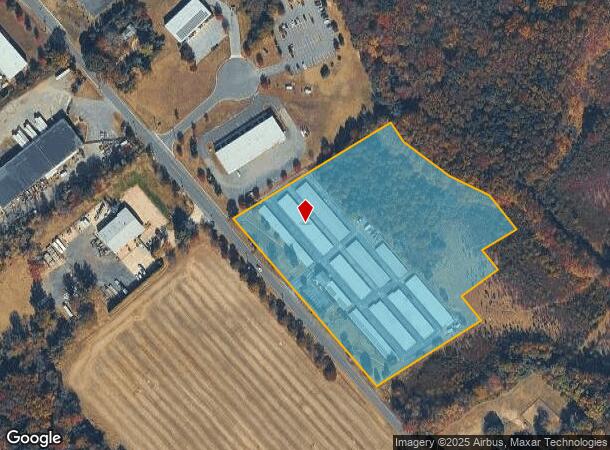  124 Eayrestown Rd, Southampton, NJ Parcel Map