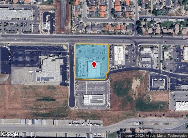  1120 W El Monte Way, Dinuba, CA Parcel Map