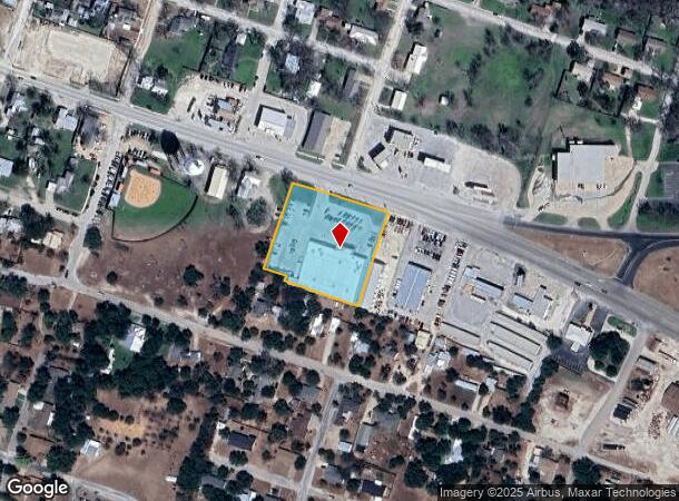 1004 E Main St, Hamilton, TX Parcel Map
