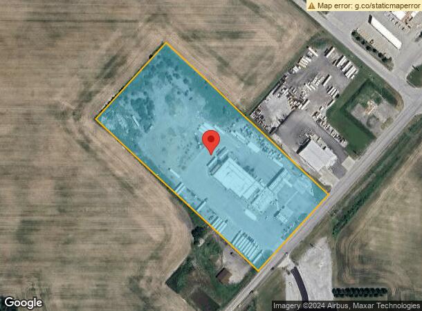  5809 S State Road 3, Spiceland, IN Parcel Map