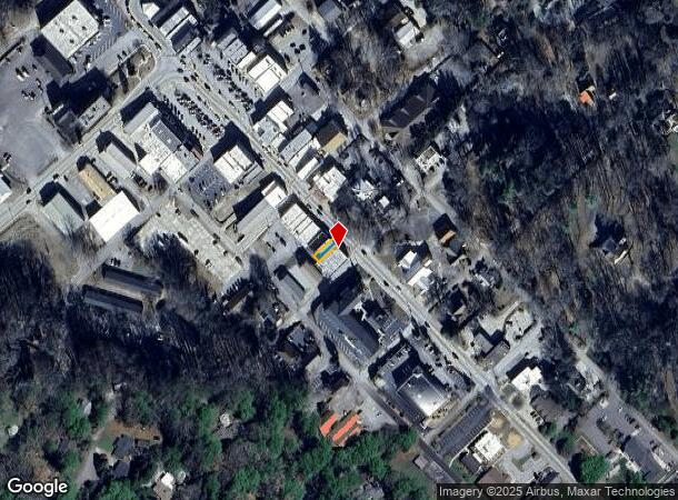  1317 Washington St, Clarkesville, GA Parcel Map