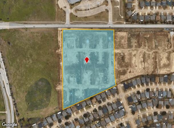  1001 W Mcleroy Blvd, Fort Worth, TX Parcel Map