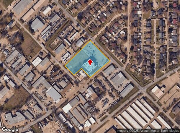  2403 Franklin Dr, Mesquite, TX Parcel Map