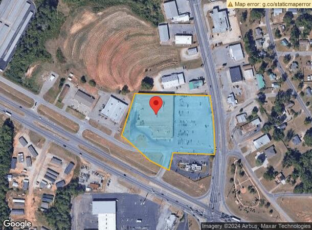  1327 S Brundidge St, Troy, AL Parcel Map