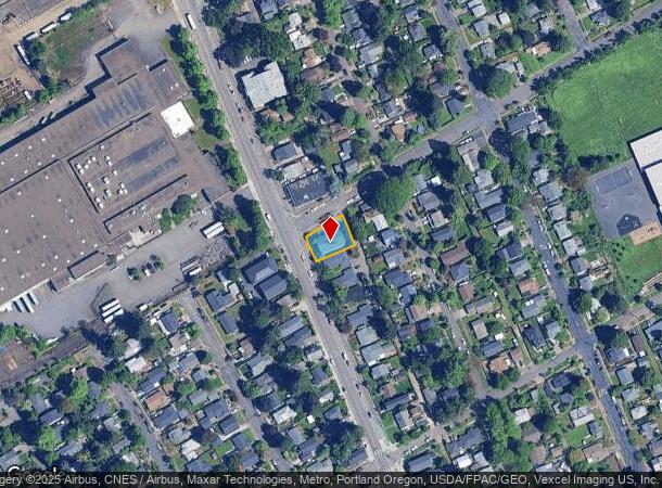 10033 N Lombard St, Portland, OR Parcel Map