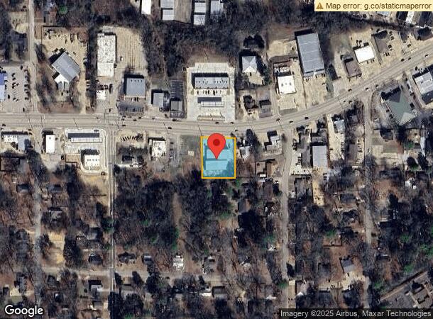  1223 W Main St, Tupelo, MS Parcel Map