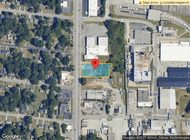  2203 S Elm Eugene St, Greensboro, NC Parcel Map