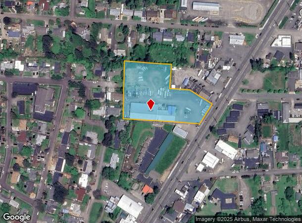  555 N Pacific Hwy, Woodburn, OR Parcel Map