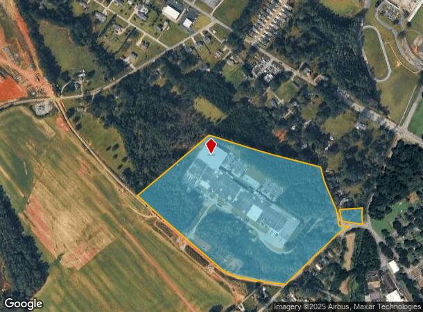  1 1St St, Inman, SC Parcel Map