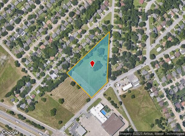 401 Hall Rd, Seagoville, TX Parcel Map