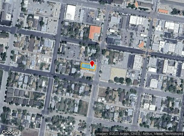 213 N Curry St, Tehachapi, CA Parcel Map