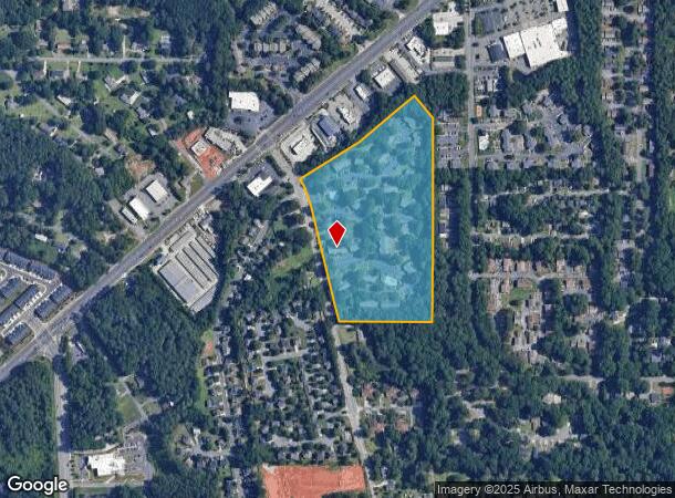 1275 Cunningham Rd Sw, Marietta, GA Parcel Map