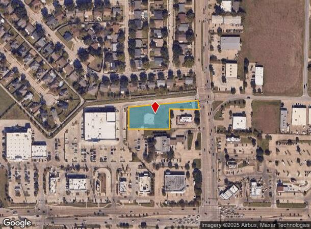  5505 Rowlett Rd, Rowlett, TX Parcel Map