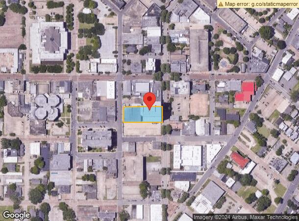  600 Jefferson St, Lafayette, LA Parcel Map