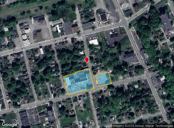 100 W Ridge Ave, Sharpsville, PA Parcel Map