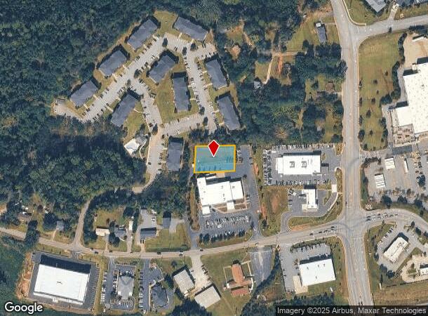 122 Claude Leslie Rd, Easley, SC Parcel Map