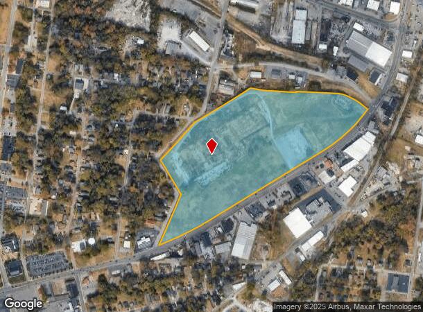 1151 College St, Clarksville, TN Parcel Map