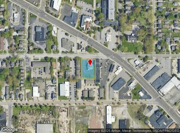  682 E Buchtel Ave, Akron, OH Parcel Map
