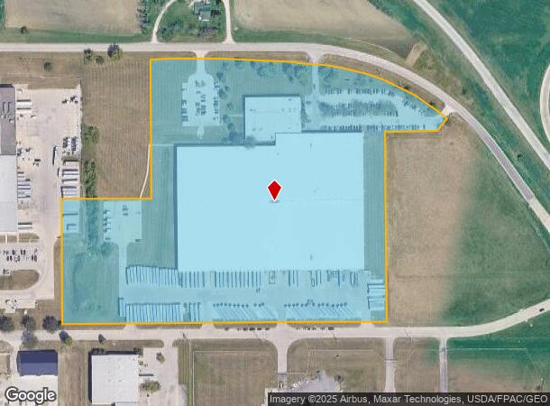  3800 44Th Ave Sw, Cedar Rapids, IA Parcel Map