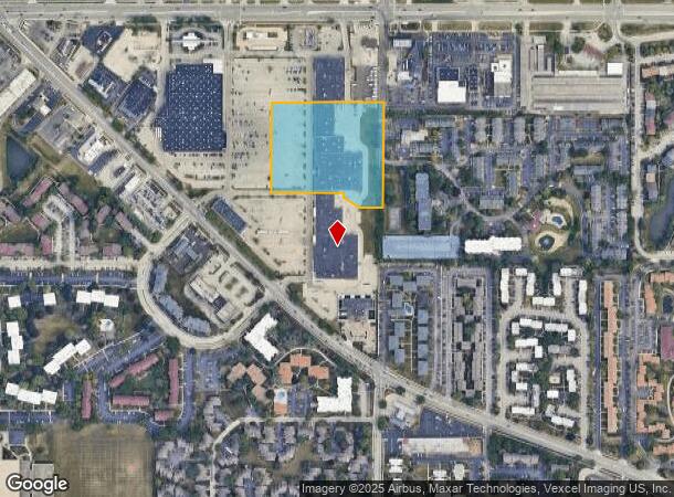  1311 N Rand Rd, Palatine, IL Parcel Map