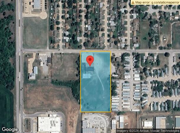  3510 Sw J Ave, Lawton, OK Parcel Map