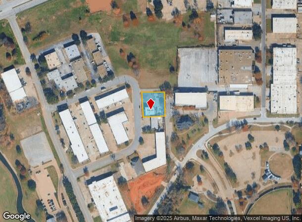 1123 S Airport Cir, Euless, TX Parcel Map
