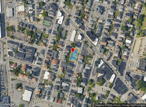 229 Flint St, Fall River, MA Parcel Map