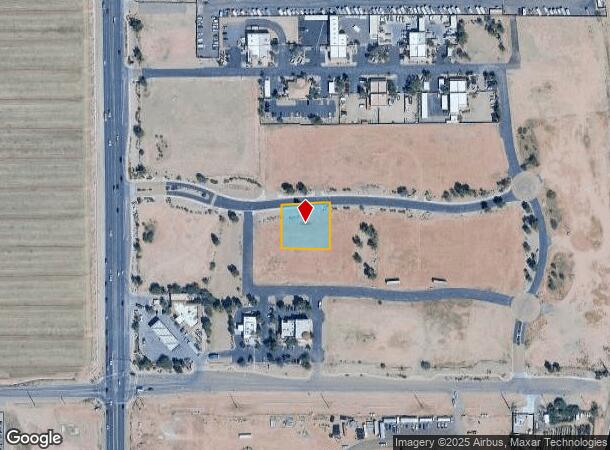  6861 E Via Northgate, Mesa, AZ Parcel Map