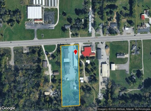 3575 W Us Highway 40, Greenfield, IN Parcel Map