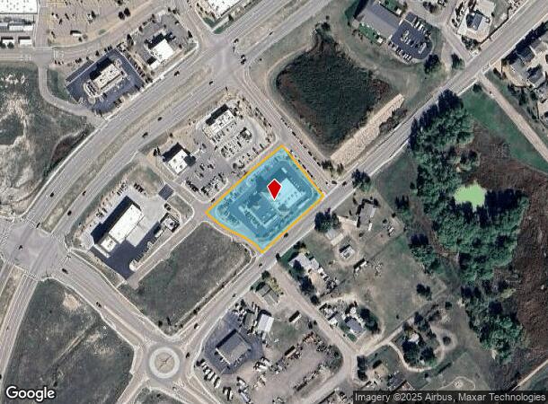  7165 N Meridian Rd, Peyton, CO Parcel Map